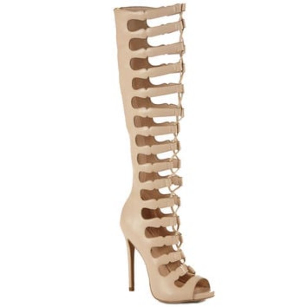 Zigi Soho MARYBETH Gladiator Nude Heels